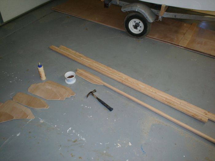 diy boat oars plans